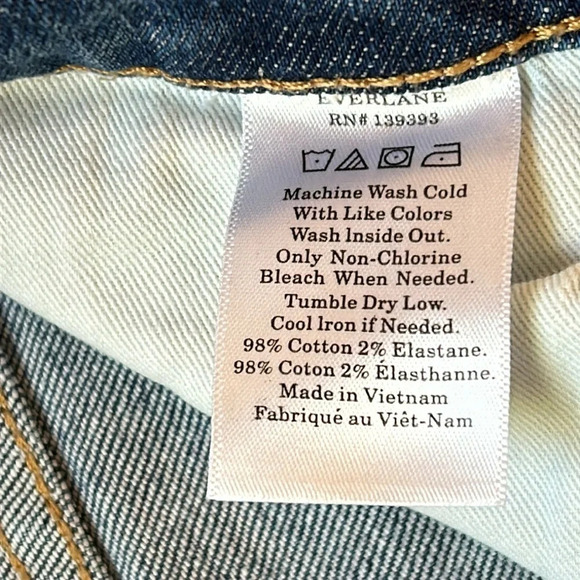 Everlane High Rise Skinny Ankle Jeans size 29 Regular - Picture 8 of 14